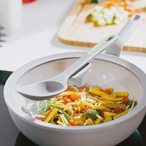BergHOFF WOK Pan Balance Moonmist 3950432, 28 cm