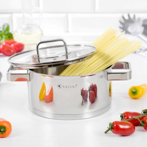 Kassel Pot with glass lid Lucia 93013, 1,6L