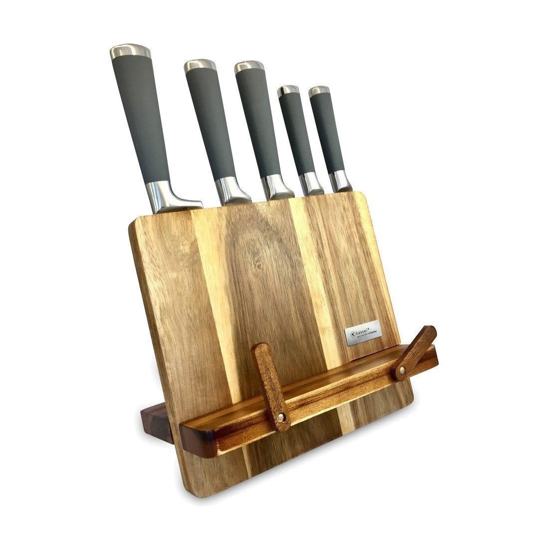 Kassel Knife set with acacia handle 93306, 5-piece