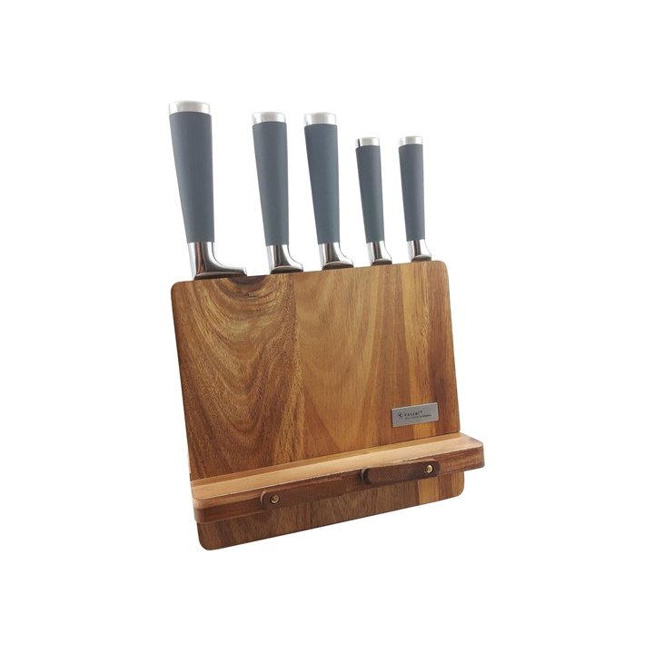 Kassel Knife set with acacia handle 93306, 5-piece