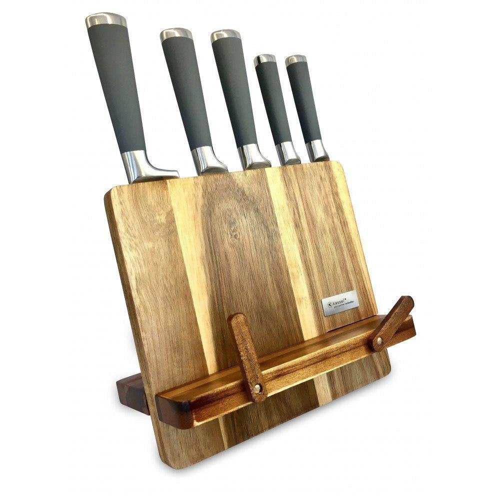 Kassel Knife set with acacia handle 93306, 5-piece