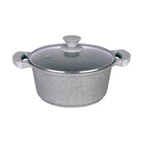 AMBERR Pot with glass lid AM122803, 6,5L