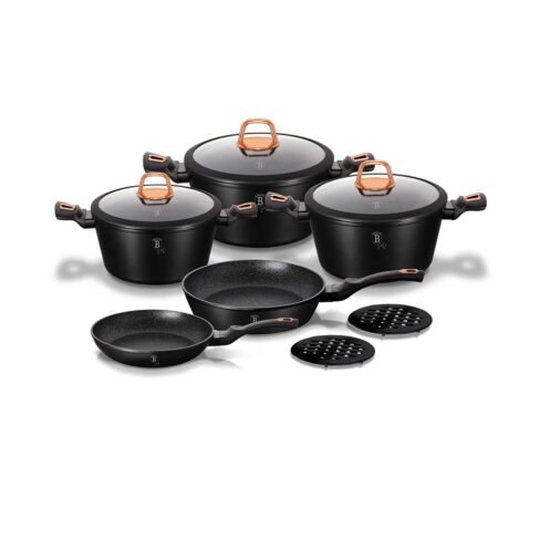 Berlinger Haus Cookware set Black Rose BH-1645N, 10-piece