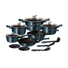 Berlinger Haus Cookware set Aquamarine BH-1885, 15-piece