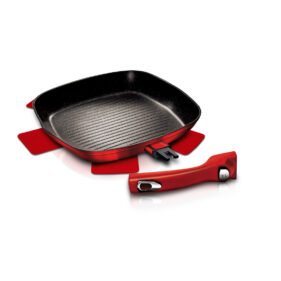 Berlinger Haus Grill Pan Burgundy BH-1947, 28 cm