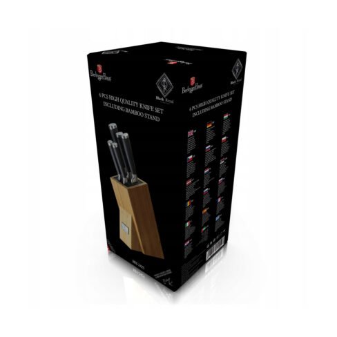 Berlinger Haus Knife set with bamboo stand BH-2425