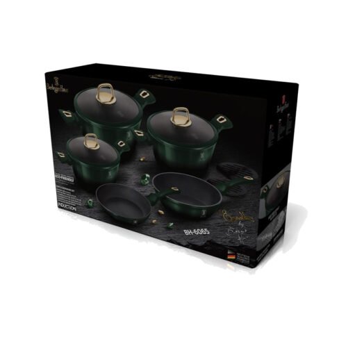 Berlinger Haus Cookware set Emerald BH-6065, 10-piece