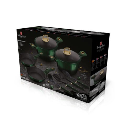 Berlinger Haus Cookware set Emerald BH-7039, 10-piece