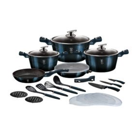 Berlinger Haus Cookware set Aquamarine BH-7183, 22-piece