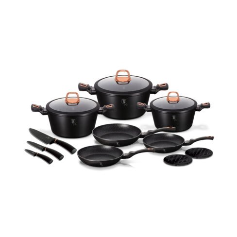 Berlinger Haus Cookware set Black Rose BH-7187
