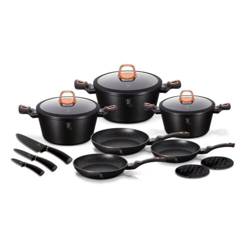 Berlinger Haus Cookware set Black Rose BH-7187