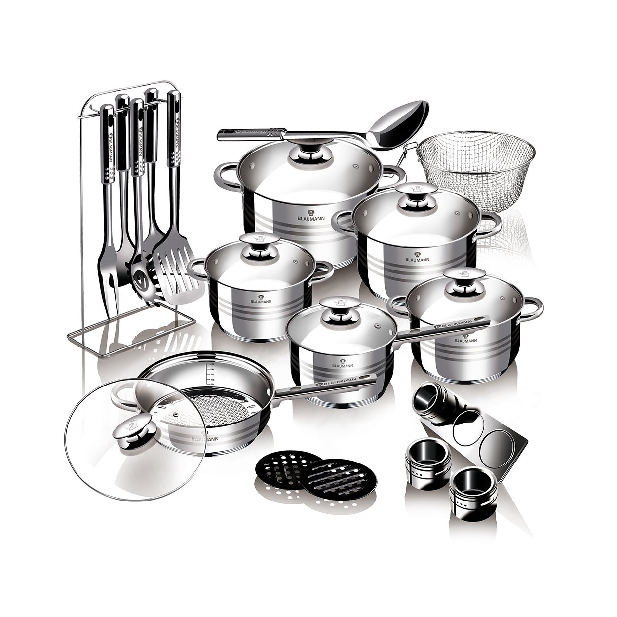 Blaumann Cookware and tools set BL-3134