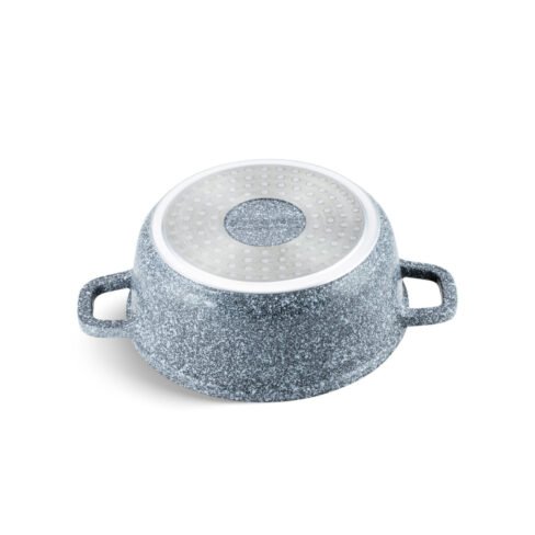 Edenberg Marble pot with glass lid EB-8004, 2,3L