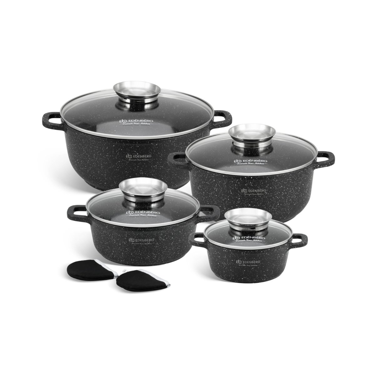Edenberg Cookware set EB-8142, 8-piece