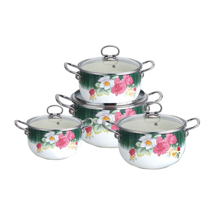 Edel Hoff Swiss Cookware set EH-7062, 8-piece