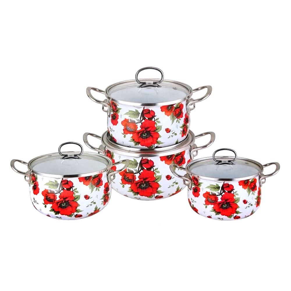 Edel Hoff Swiss Cookware set EH-7063, 8-piece
