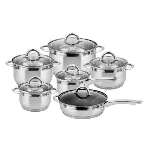 Edel Hoff Swiss Cookware set EH-9014, 12-piece