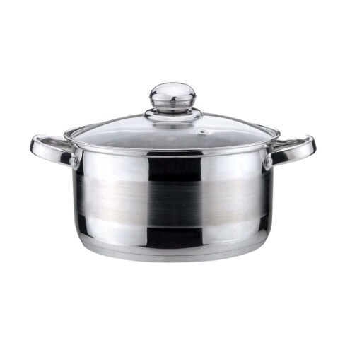 Edel Hoff Swiss Pot with glass lid EH-9305, 3,5L
