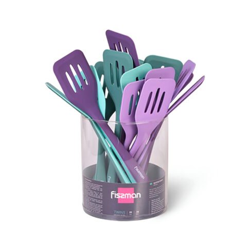Fissman Silicone spatula with holes TWINS F-11430, 29 cm
