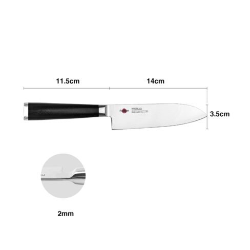 Fissman Santoku knife F-2573, 14 cm