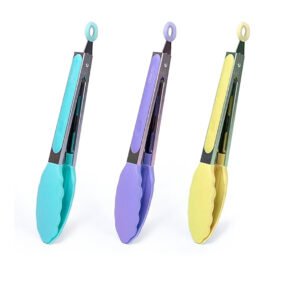 Fissman Silicone tongs F-8743, 23 cm