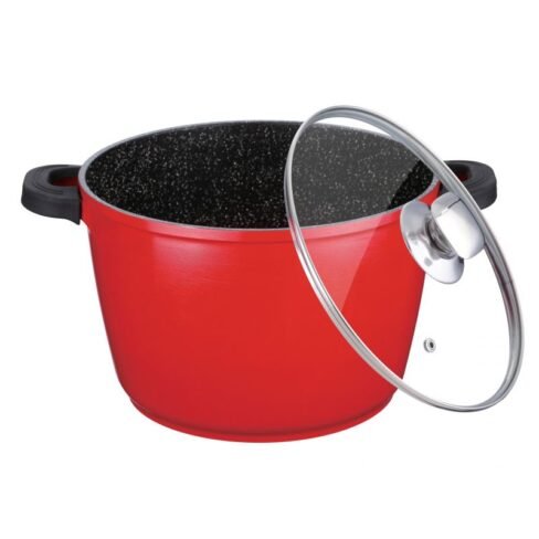 PETERHOF Pot with glass lid PH-15814-24, 6,2L