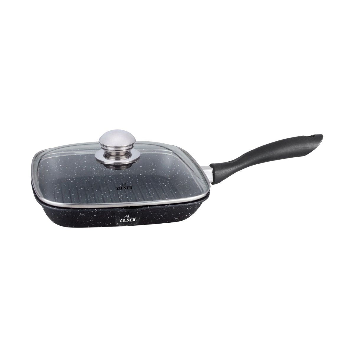 ZILNER Covered grill pan ZL-7014, 24 cm